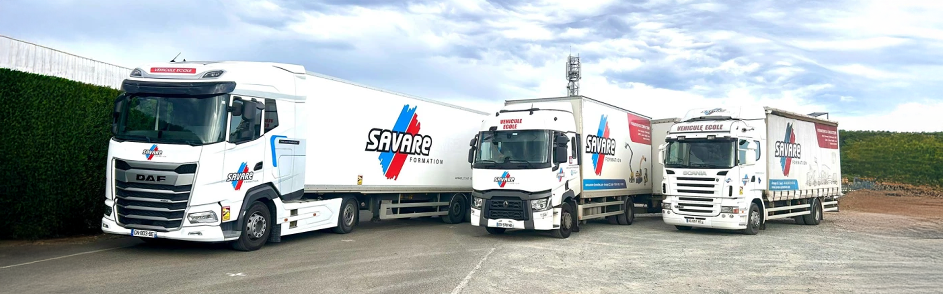 Permis poids lourds près de Sablé-sur-Sarthe